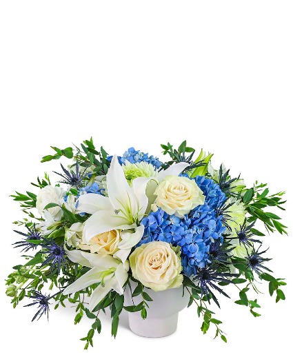 Skybound Blooms Flower Arrangement
