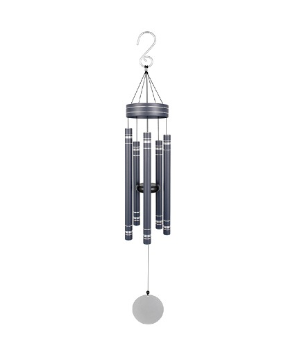 Slate Etched Wind Chimes