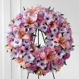 Sleep in Peace Wreath Standing Wreath in Las Vegas, NV | Blooming Memory Sleep in Peace Wreath Standing Wreath in Las Vegas, NV | Blooming Memory