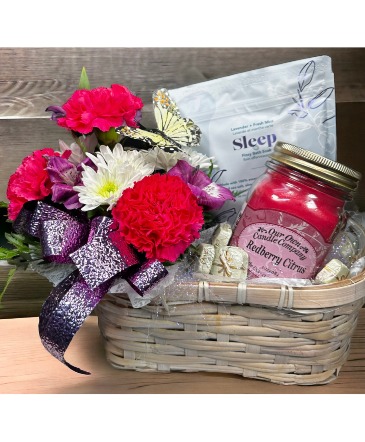 Sleeping Beauty Flowers, Candle, Essential Oil Bath Salt in West Monroe, LA | ALL OCCASIONS FLOWERS AND GIFTS