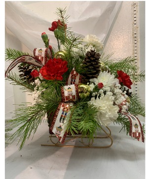 sleigh arrangement  