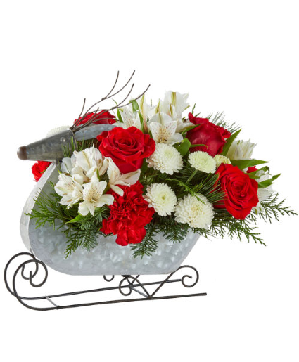 Sleigh Ride Bouquet Christmas Florals