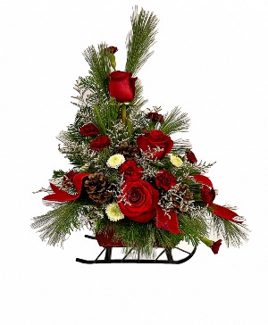 *SOLD OUT* Sleigh Ride Bud & Bloom Signature Arrangement