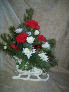 Sleigh Ride Christmas arrangement