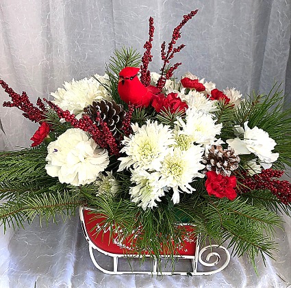 Sleigh Ride Floral Design