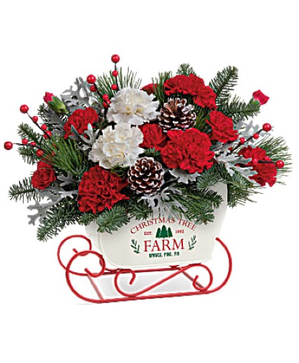 Sleigh The Season Bouquet Floral