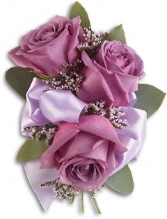 Small 3 Rose Corsage corsage