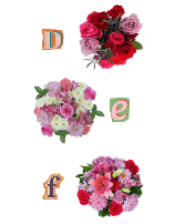 Small Blooms Valentine's Day Wrapped Bouquet