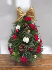 Small Christmas Tree Centerpiece 