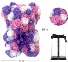 SMALL COLOR POP ROSE BEAR - PINK/PURPLE/WHITE 