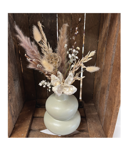 Neutral Dried Mix Vase