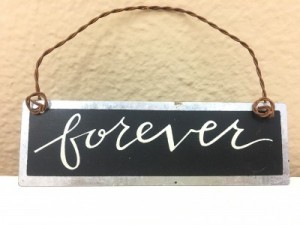 Small "Forever" Tin Ornament Gift Item in Riverside, CA | Willow Branch Florist of Riverside Small "Forever" Tin Ornament Gift Item in Riverside, CA | Willow Branch Florist of Riverside
