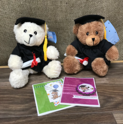 Small grad bear Please choose white or brown in special instructions 
