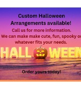Small Halloween Arrangement Small Halloween Arrangement