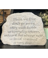 Small Memorial Stone w/ Stand