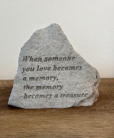 Small Memory Stone Cement Stone