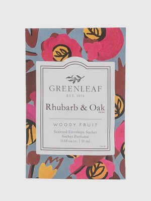 Small sachet Rhubarb & Oak custom gift