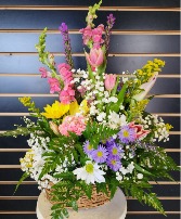 Small Spring Garden Basket