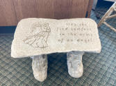 Small Stone Bench Stone