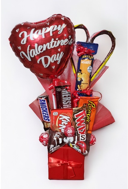 Small Valentine Candy Bouquet
