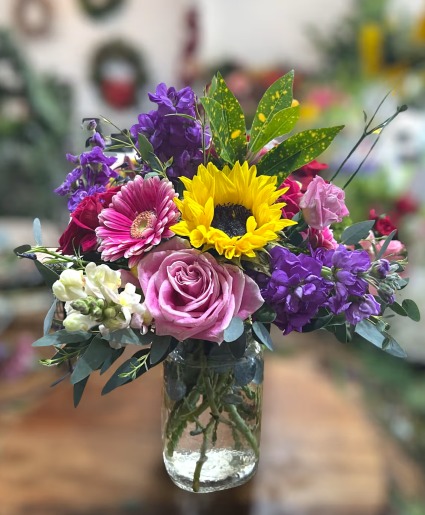 Smile Bouquet Vase Arrangement