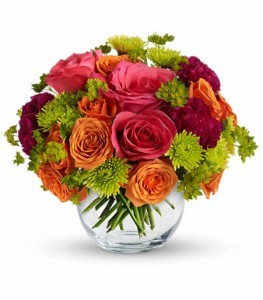 Smile For Me Bouquet Vase Arrangement  in Cape Coral, FL | ENCHANTED FLORIST OF CAPE CORAL