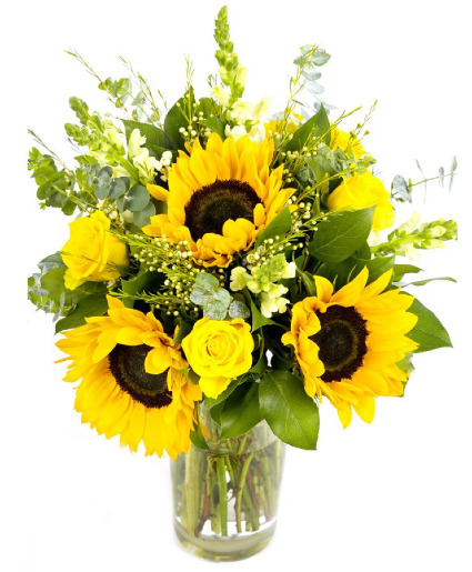 Smile Sunflowers bouquet