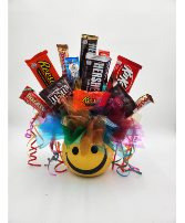 Smiley Candy bouquet  