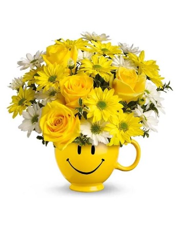 Smiley Face Bouquet in Dayton, OH | ED SMITH FLOWERS & GIFTS INC. Smiley Face Bouquet in Dayton, OH | ED SMITH FLOWERS & GIFTS INC.