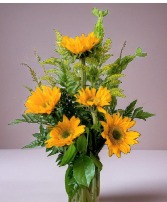 Smiling Sunflowers  
