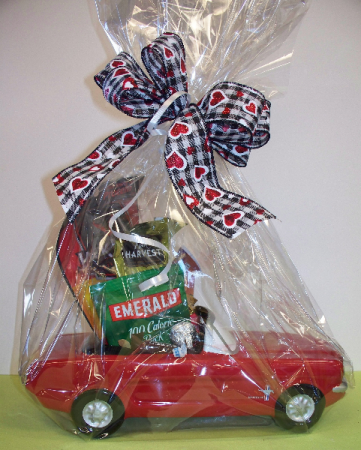 Snack Arrangement in Vintage Ford Mustang Limited Quantity