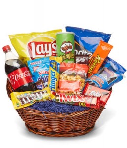 Snack Basket Gift Basket