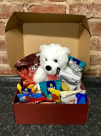 Snack box w/ bear Valentines