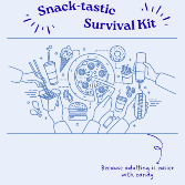 Snack-tastic Survival Kit Gift Basket