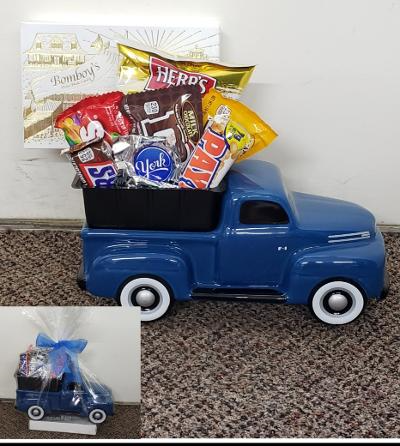 Snack Time Ford Pick Up Truck Snacks and Keepsake Truck (local only)