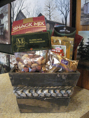 Snack Time Gift Basket