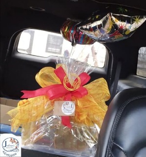Snack/Goody Happy Birthday Tote full of goodies 
