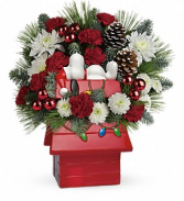 Snoopy Cookie Jar Arrangement