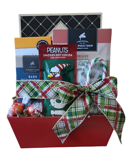 Snoopy's Christmas Gourmet Basket