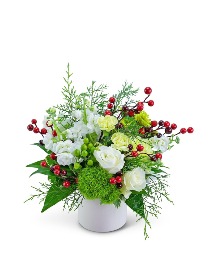 Snow Berry Flower Arrangement