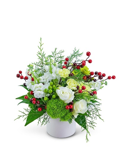 Snow Berry Flower Arrangement