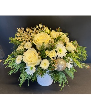 Snow Glow Cube Arrangement 