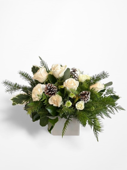 Snow Kissed Forest Ceramic 