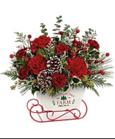 Snow what fun bouquet 