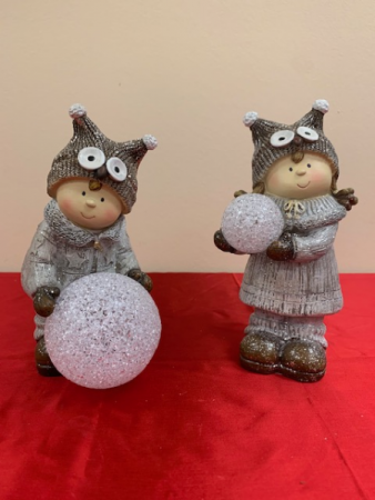Snowball Figurines Christmas