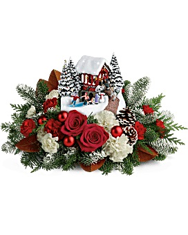 Snowfall Dreams by Thomas Kincade in Kernersville, NC | YOUNG'S FLORIST Snowfall Dreams by Thomas Kincade in Kernersville, NC | YOUNG'S FLORIST