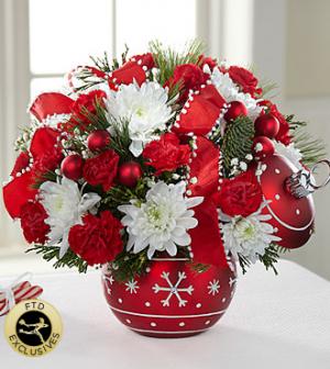 Snowflake christmas keepsake ornament 