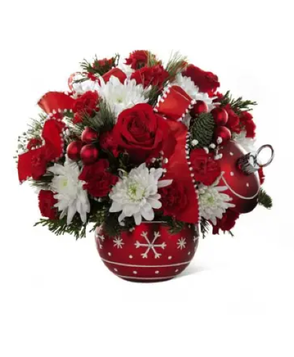 snowflake keepsake bouquet fresh flowers