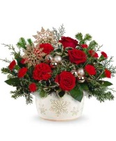 Snowflake Symphony Bouquet  Christmas 