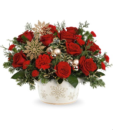C* Snowflake Symphony T23X100 in Fort Worth, TX | DAVIS FLORAL DESIGNS C* Snowflake Symphony T23X100 in Fort Worth, TX | DAVIS FLORAL DESIGNS